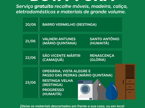 Bota-fora do DMLU atenderá 15 comunidades nesta semana