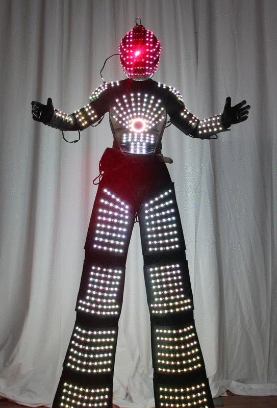 Laser-Head Glo-Bot