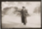 Man in coat near ancient ruins, MichaelJoyArt