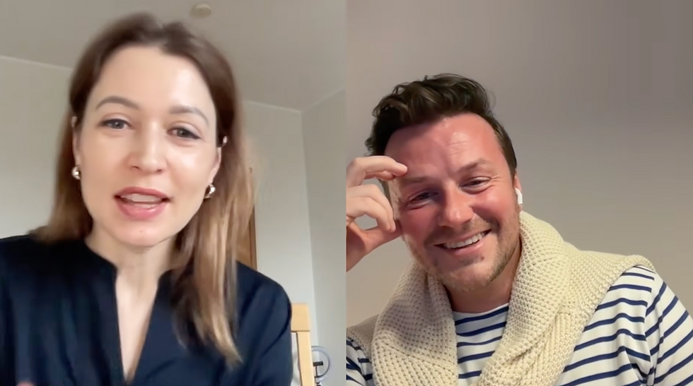 Kristofs Blaus un Inga Spriņģe