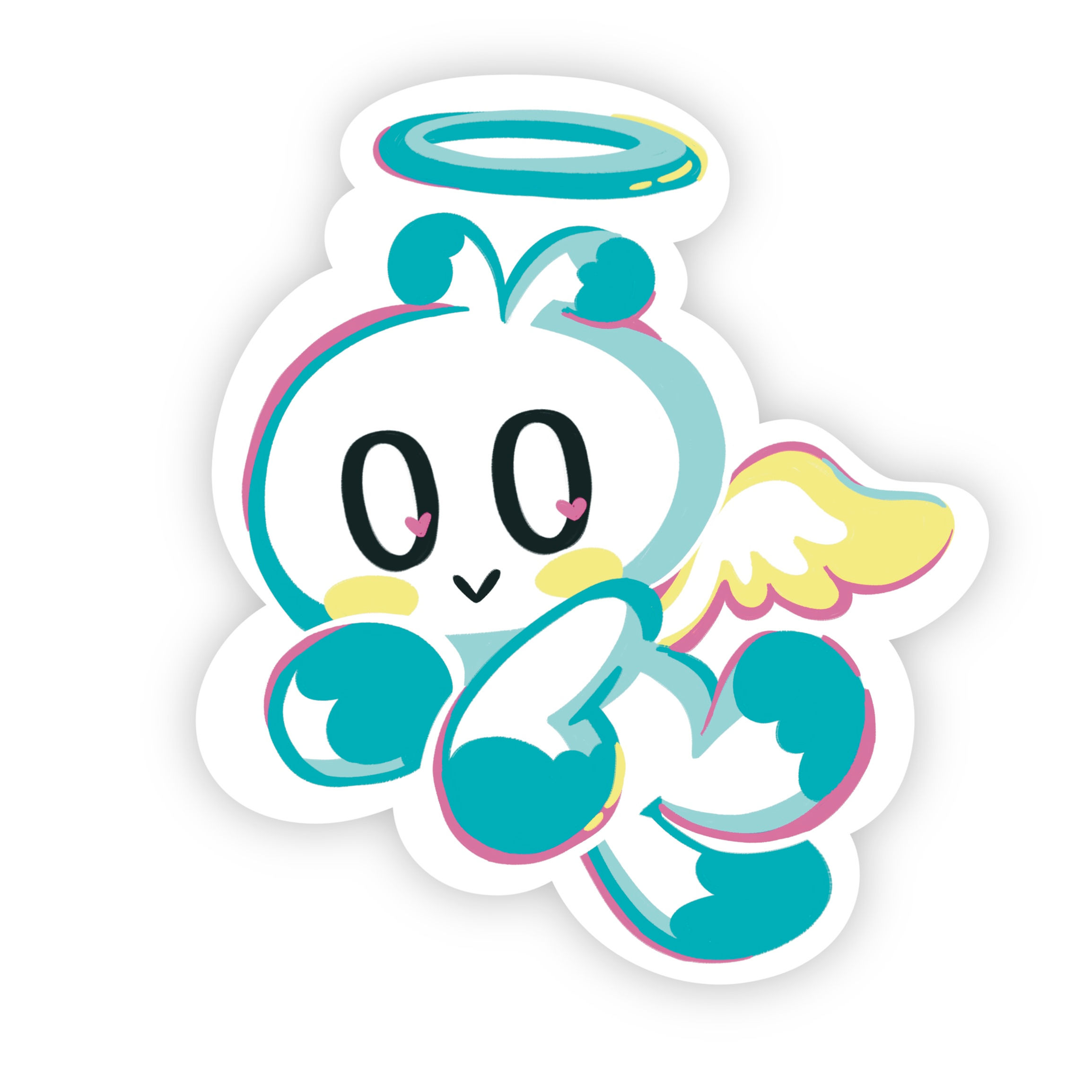 Angel Chao Sticker