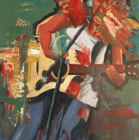Laura Hunt painting