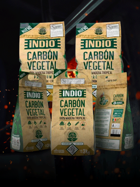 Caso de éxito en Versalicensing, Carbón Vegetal en colaboración con Cerveza Indio