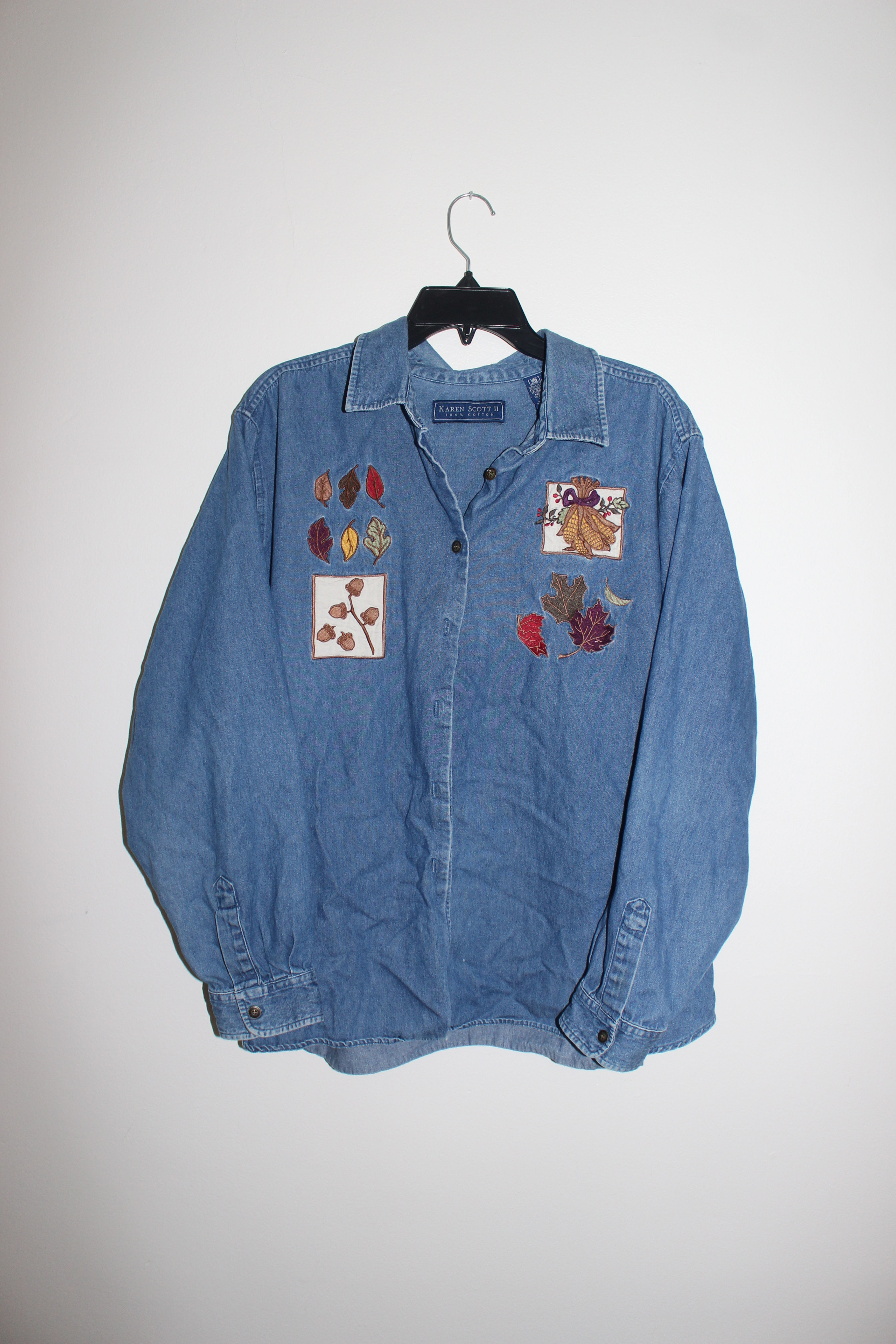 Autumn Patch Button Down