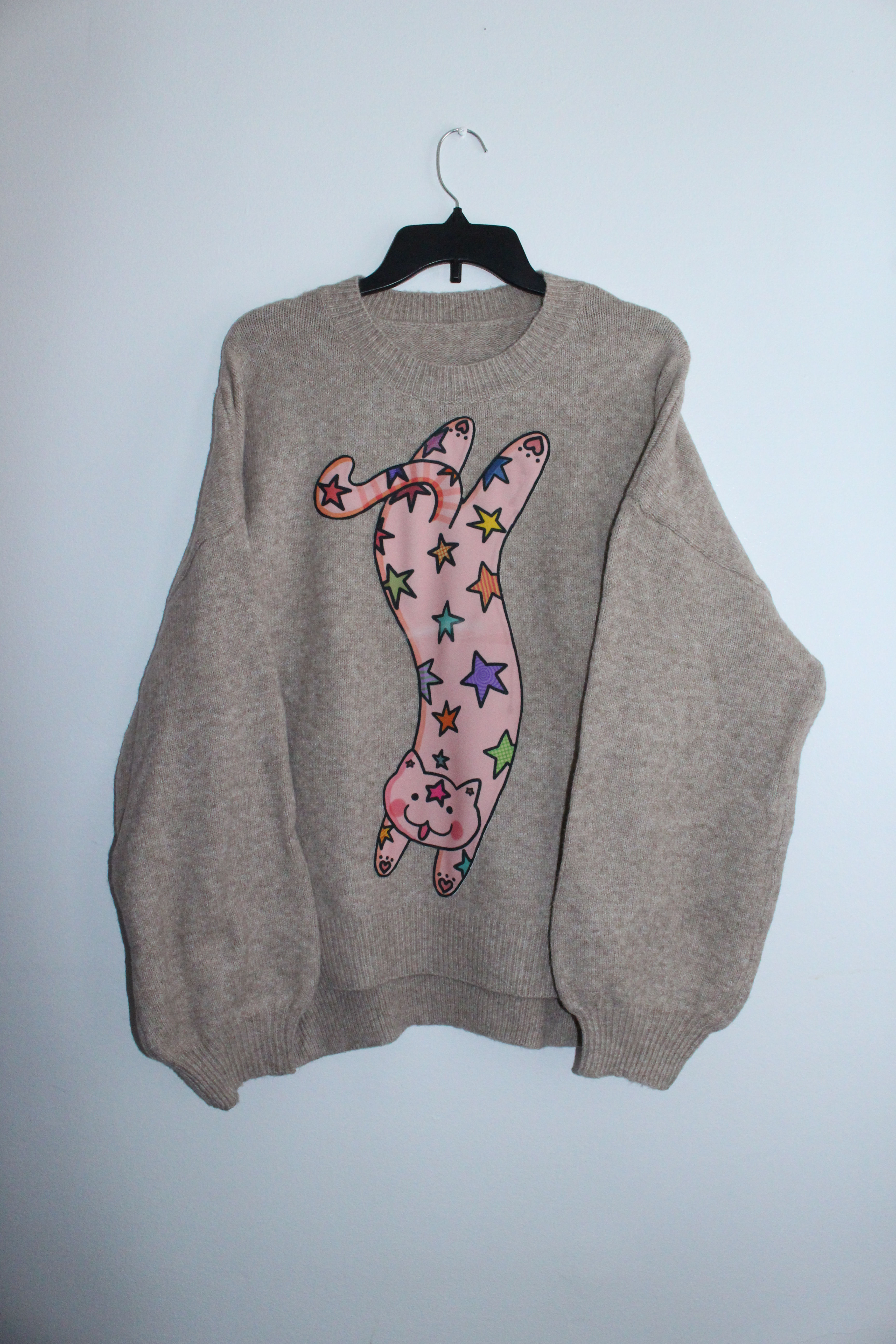 Magic Star Cat Sweater