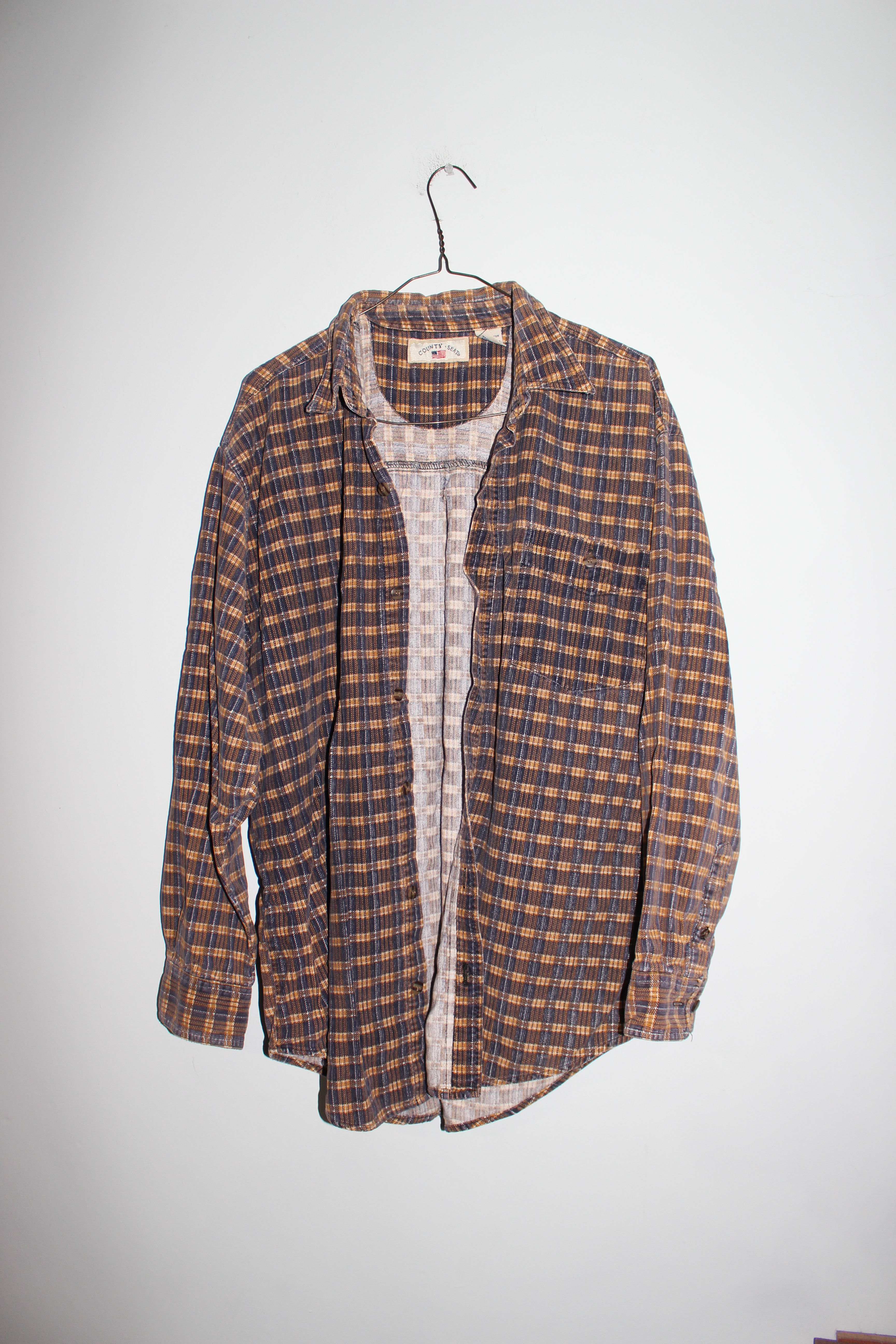 Corduroy Plaid Flannel