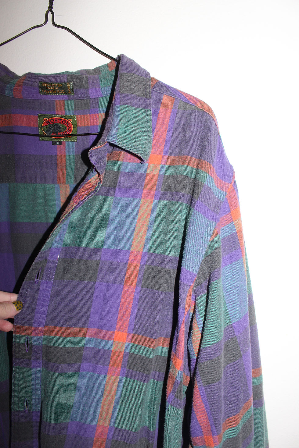 Thumbnail: Purple Multicolored Flannel 