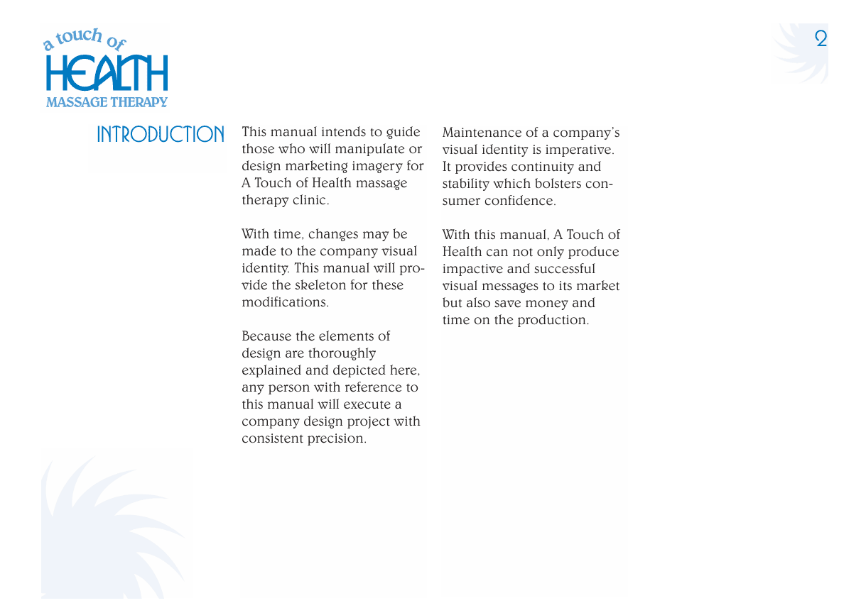 Logo identity manual page 2