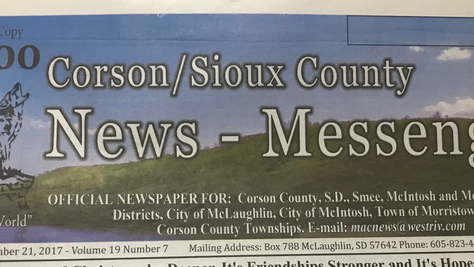 Corson/Sioux County News-Messenger