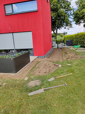 création d'espace vert