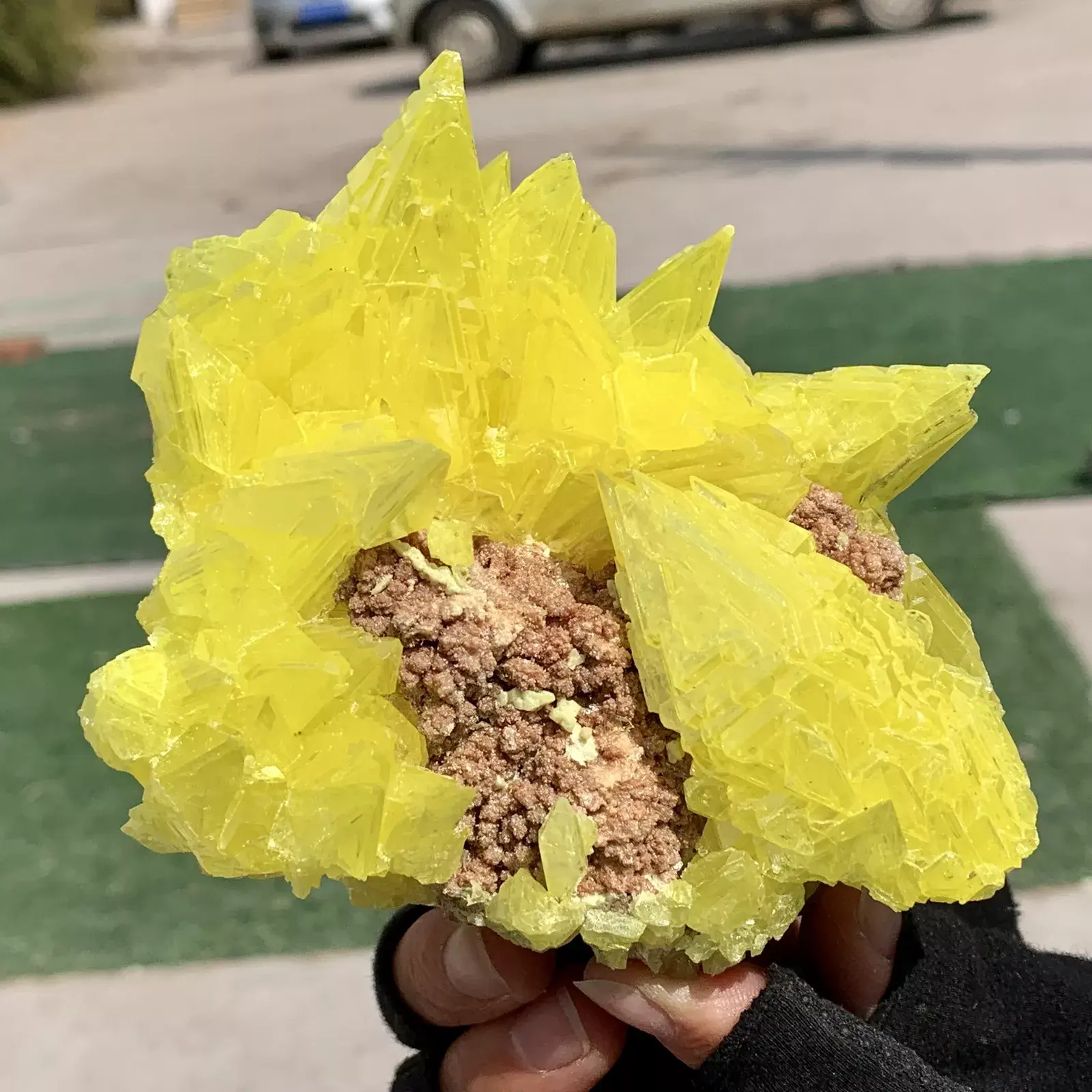 Sulfer Crystals -Lab Grown