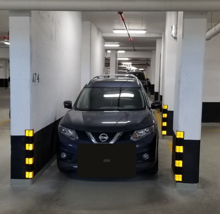 corner guard installed