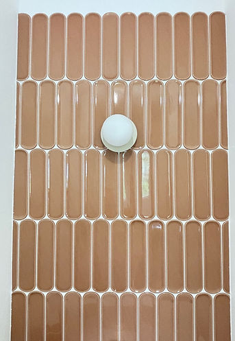 salle de bain faïence arrondie, Aquarelle Wow