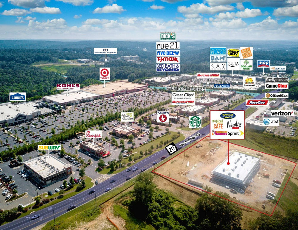 Leaders Group New Canton GA Retail Shopping Plaza Acquisition Project