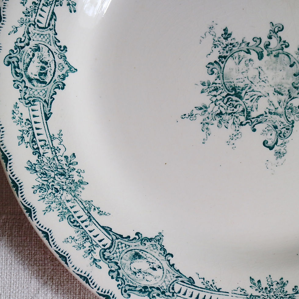 サムネイル： 0018 WATTEAU　 Creil&Montereau　クレイユエモントロー