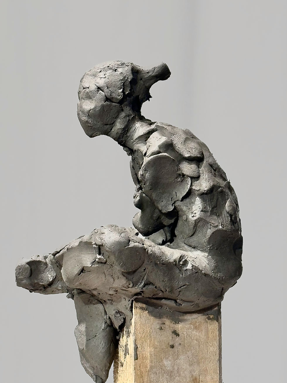 Chaise moderne en fil de fer orange