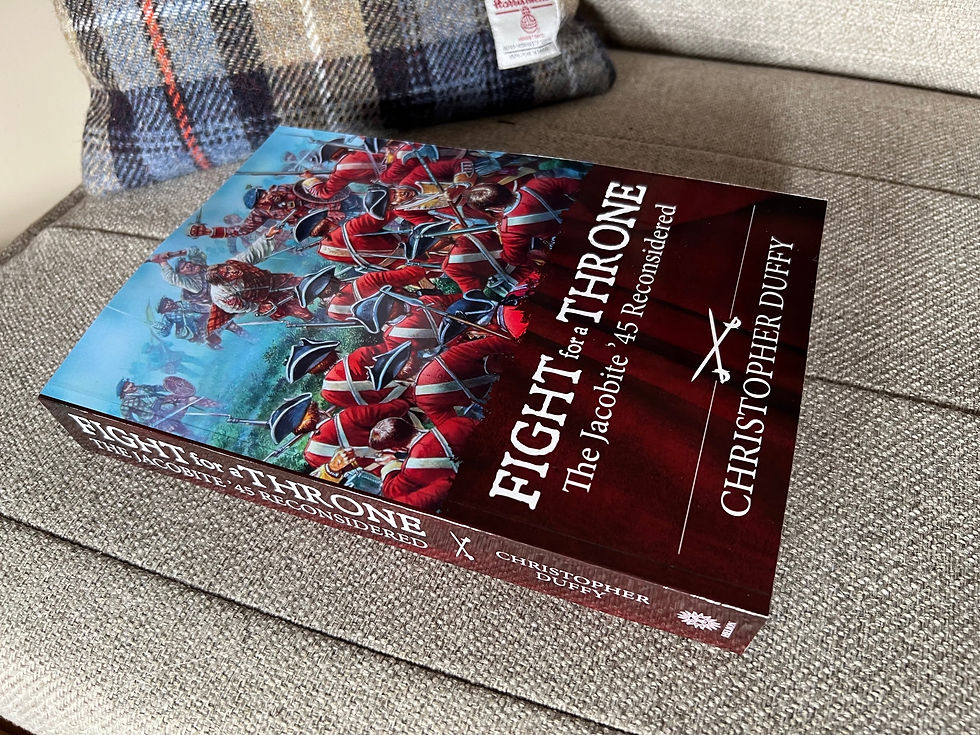Thumbnail: “Fight for aThrone: The Jacobite ‘45 Reconsidered” (Christopher Duffy) PAPERBACK