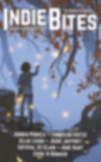 Book cover for Indie Bites issue 12 featuring a hero riding a horse