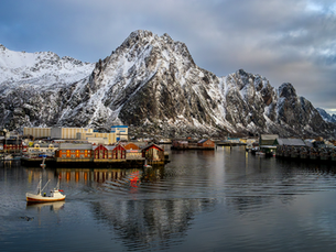 Svolvær and Stokmarknes, Norway: February 1, 2025
