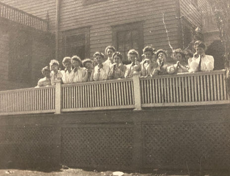 Kansas Pi Beta Phis in 1902 or 03 outside house.jpeg