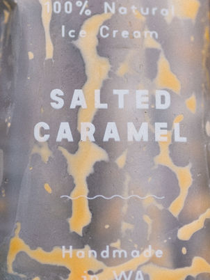 Salted Caramel Ice cream icey pole ice pop La Paleta delicious creamy 