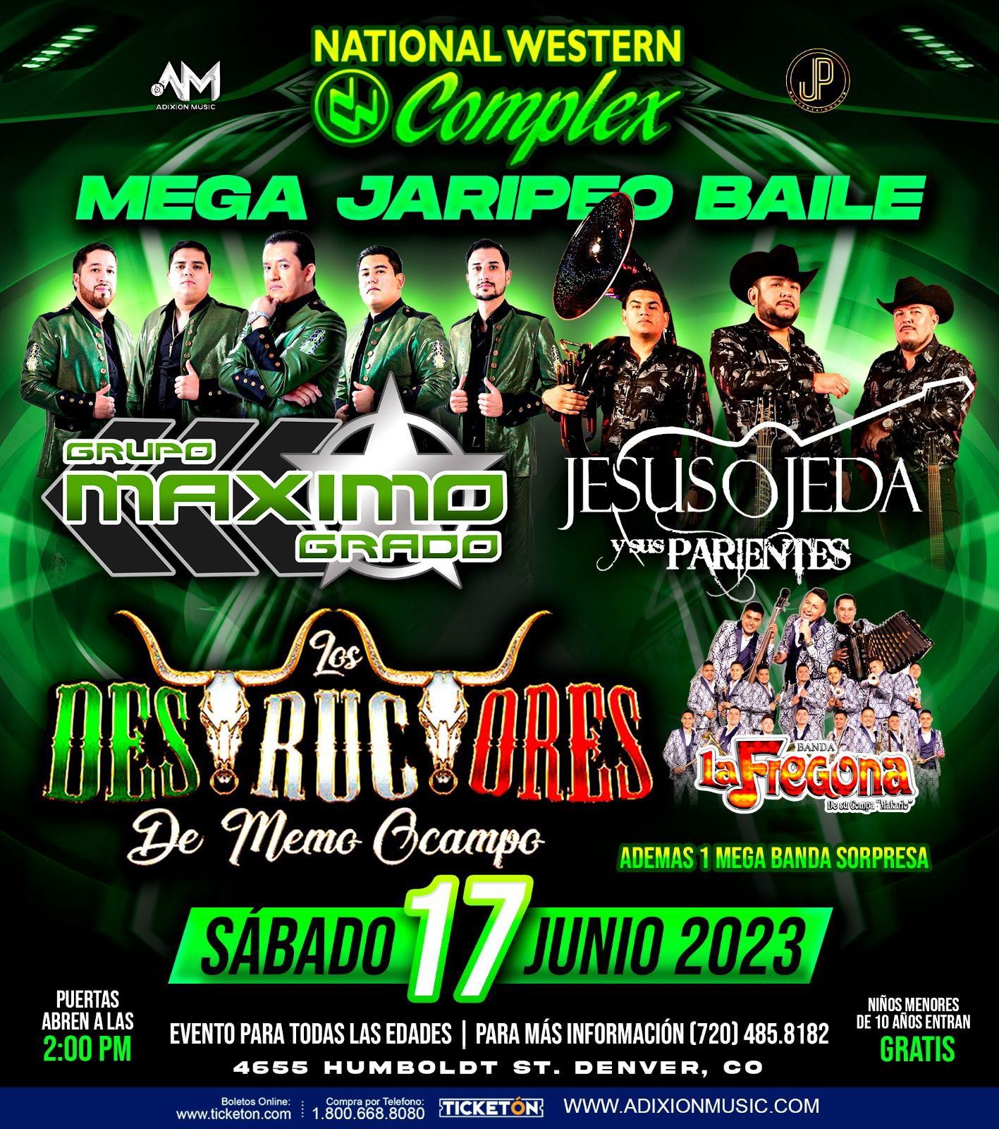 Mega Jaripeo Baile Adixion Music
