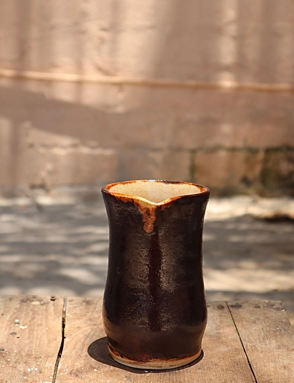 Marroon Jug Vase