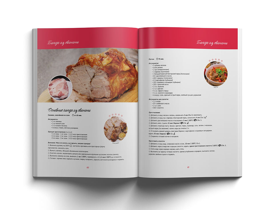 Миниатюра: Книга „Рецепты современной кухни“