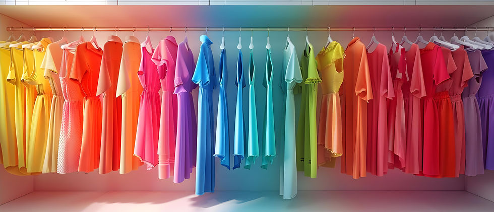rainbow-wardrobe-sleek-storage-with-vibrant-apparel-concept-storage-solutions-colorcoding-