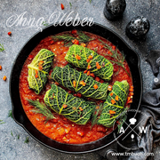 Голубцы с зелёной капустой