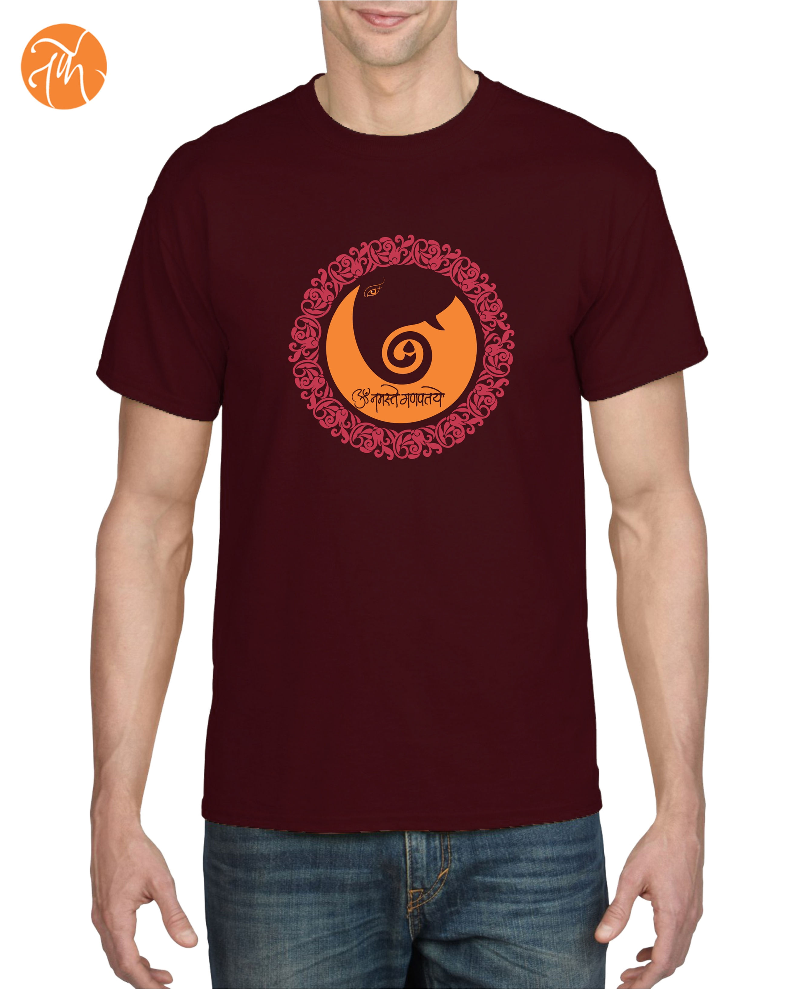 OM GANPATAYE NAMH- Unisex Adults T-shirtK