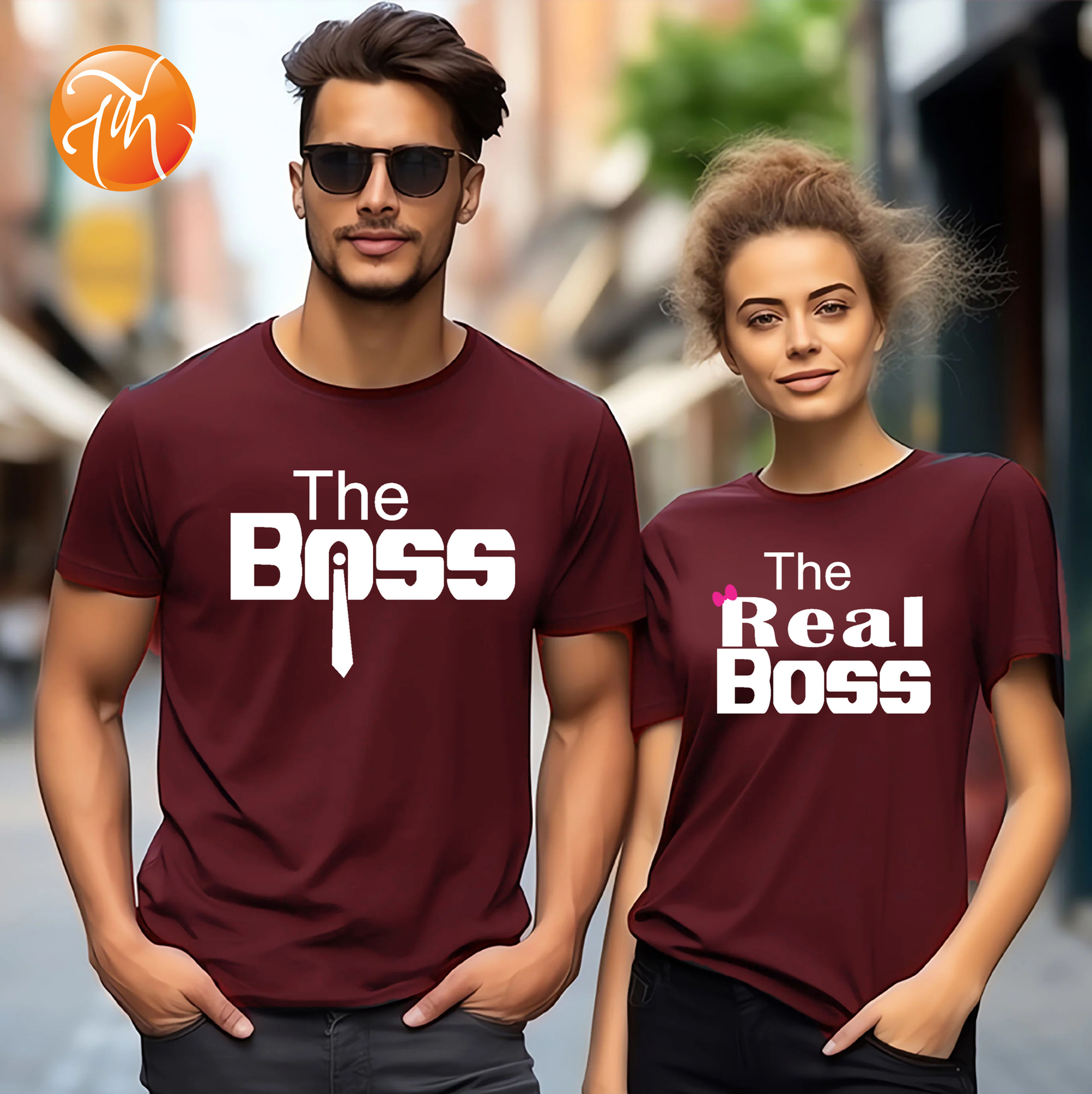 The Boss The Real Boss-Unisex Adults T-shirt