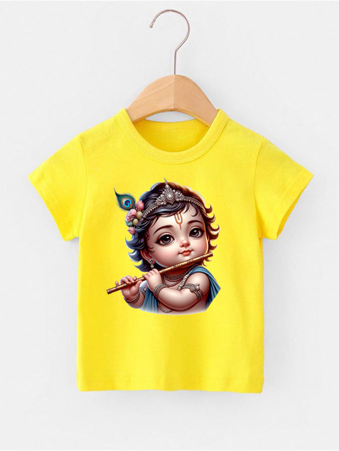 KRISHNA04- Unisex Kids Tshirt