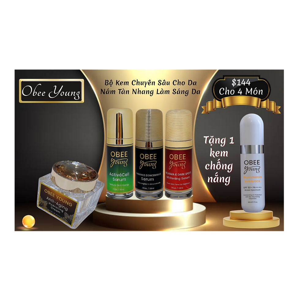 Thumbnail: Bộ 5 món Obee Young- Chuyên Sâu Da Nám Tàn Nhang-TẶNG CHỐNG NẮNG (Korea)