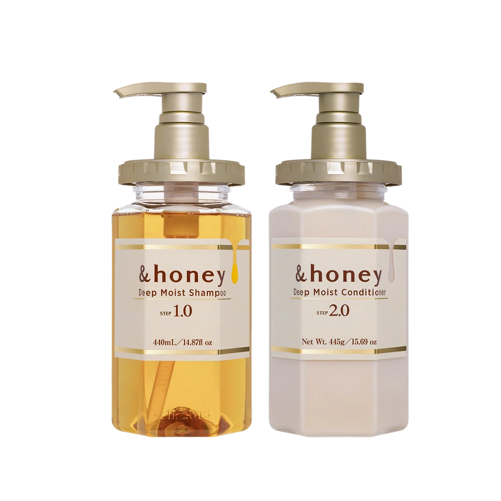 Thumbnail: &honey Deep Moist Shampoo & Conditioner Set-Silky Hair with the Power of Honey