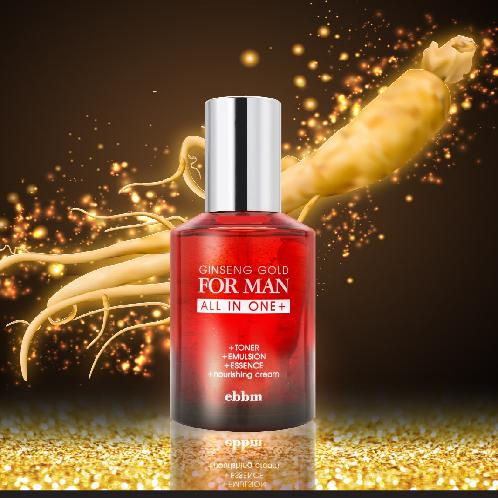 Thumbnail: GINSENG GOLD FOR MAN ALL IN ONE Toner + Emulsion + serum + Cream -110 ml