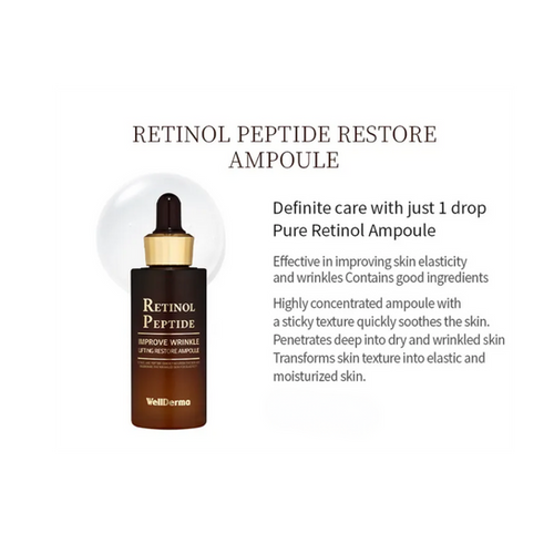 WellDerma - Premium Retinol Peptide Improve Wrinkle Special Set