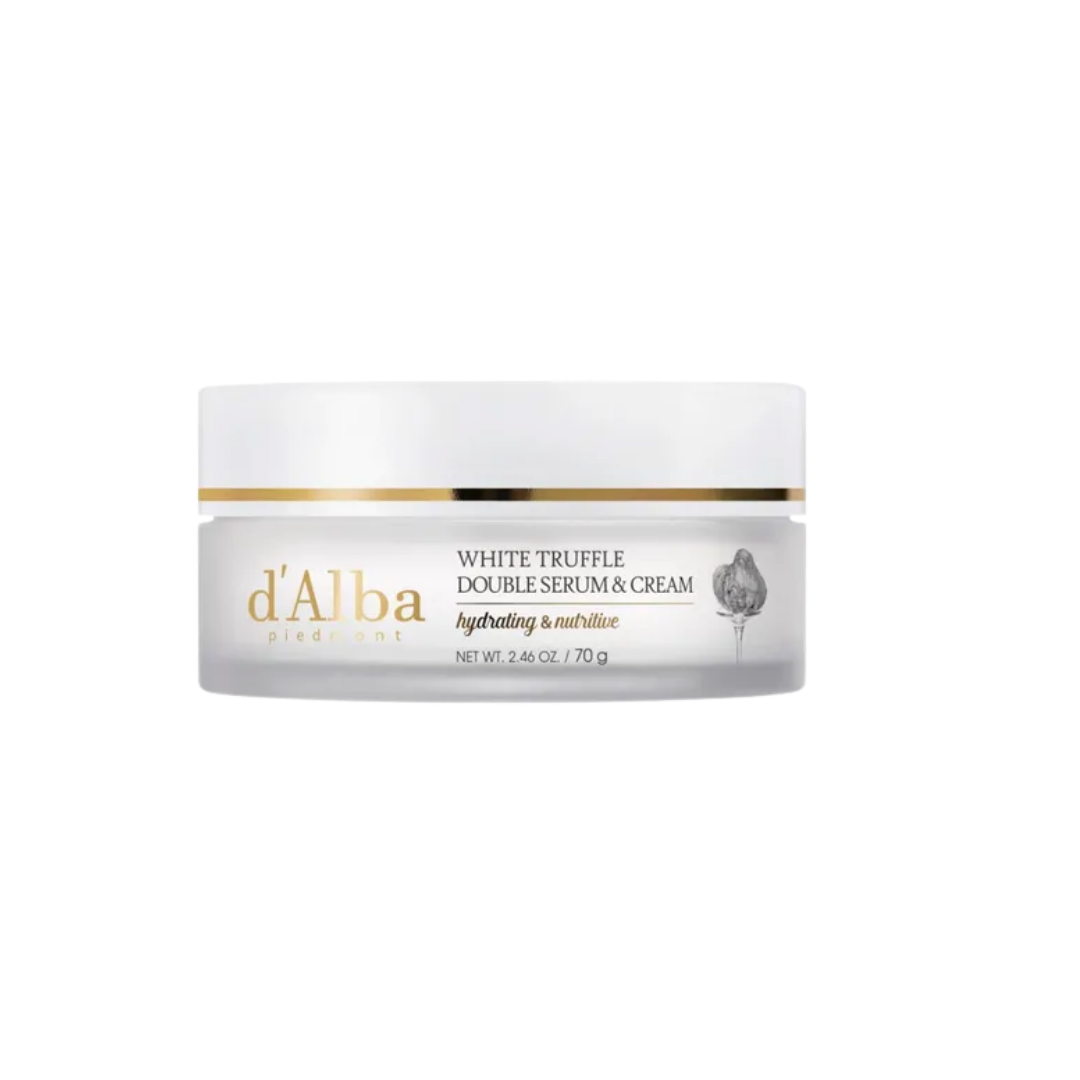 d'Alba White Truffle Double Serum & Cream 70g (Made in Korea)