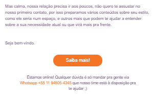 Exemplos de call-to-action em e-mail marketing