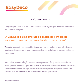 Use textos e imagens no e-mail marketing