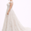 Thumbnail: Odette – Illusion Neckline A-Line Wedding Dress with Crystal Beaded Lace & Glitt