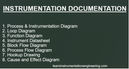 Eight types of Instrumentation Documentation