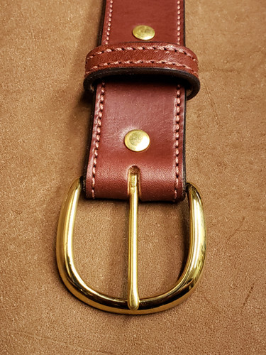 English Bridle Leather Belt | Belt Shop at Hardens