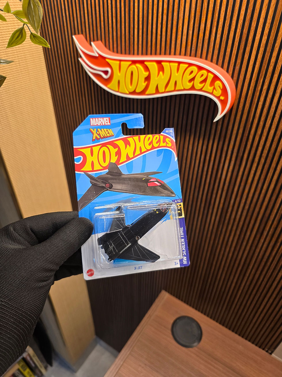 Hot Wheels X-Jet Black Jet Rare die-cast collectible in original blister packaging