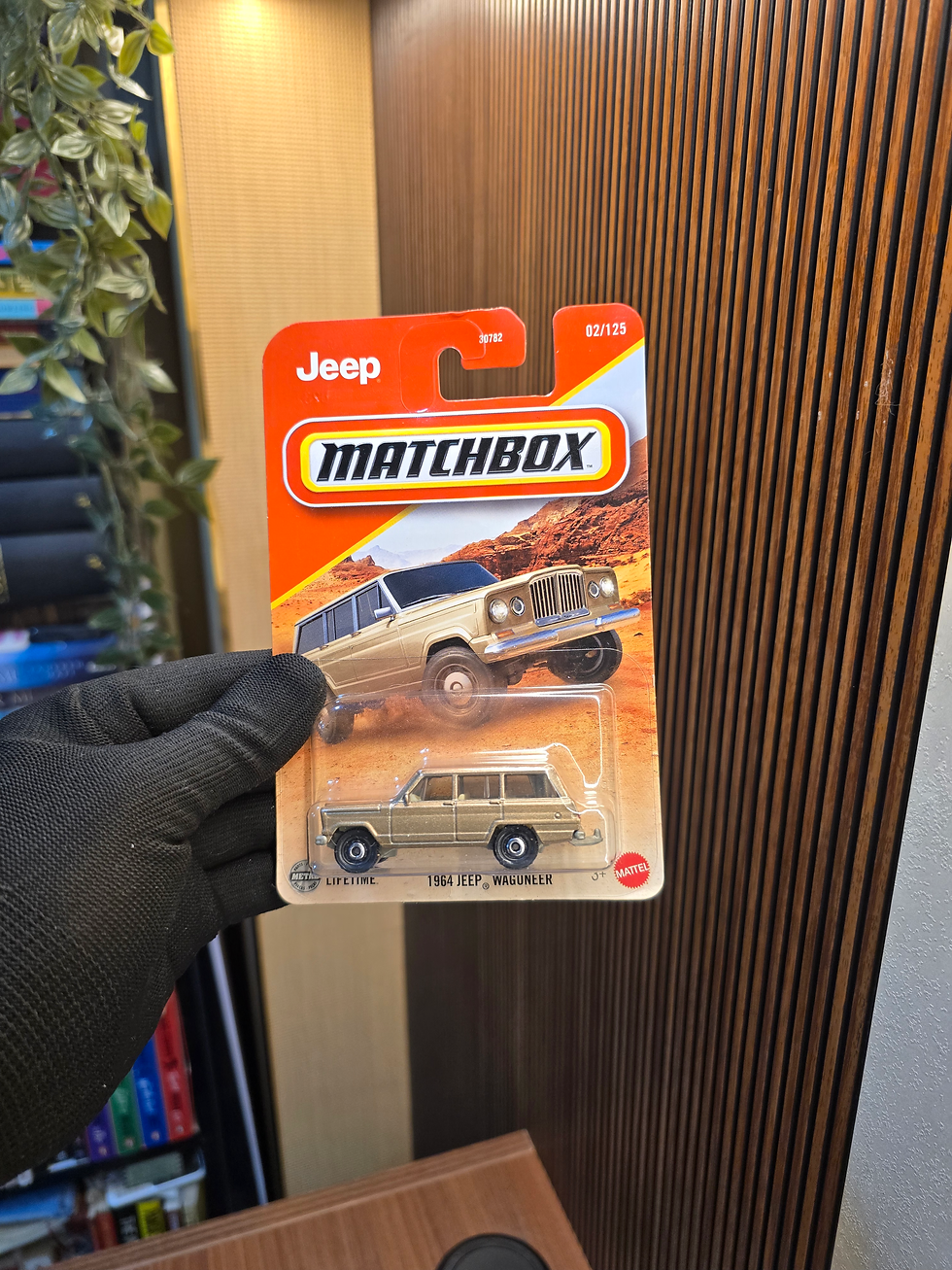 Matchbox 1964 Jeep Wagoneer Imported Diecast Car