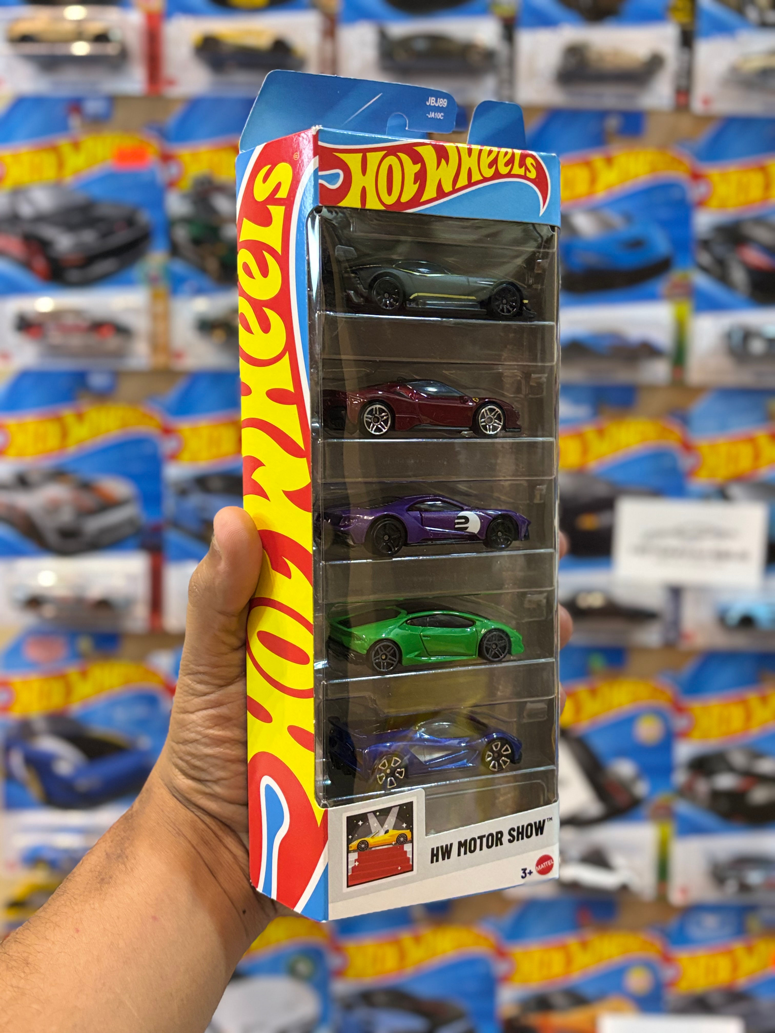 PACK OF 5 HW MOTOR SHOW IMPORTED 