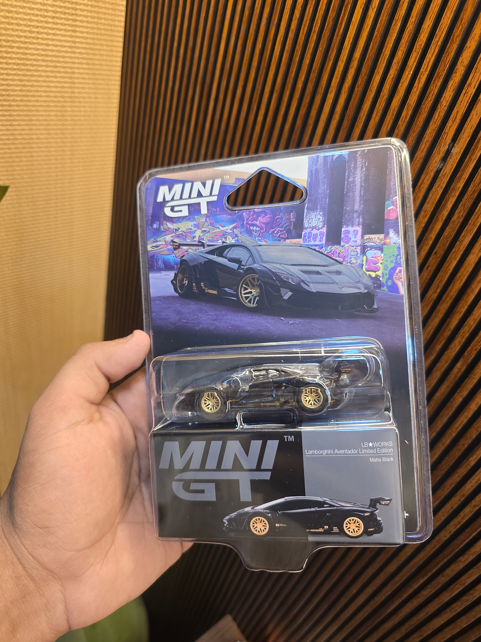 Mini GT Lamborghini Aventador Limited Edition Imported Diecast Car