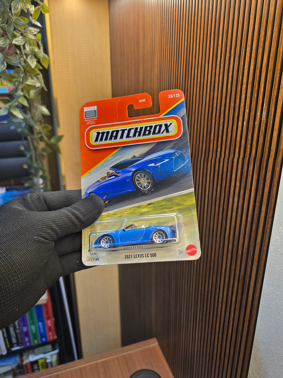 Matchbox 2021 Lexus LC 500 Imported Diecast Car