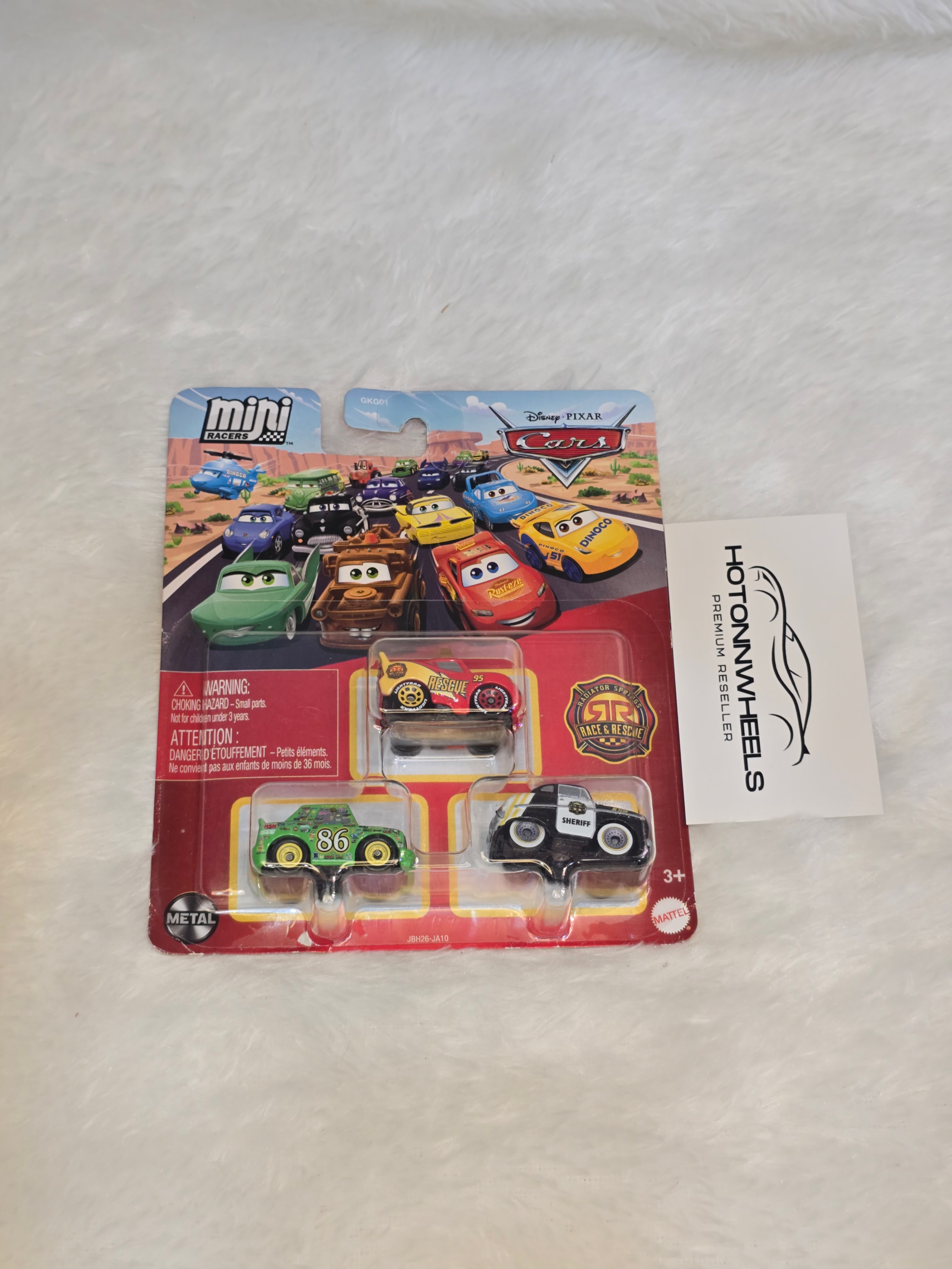 PACK OF 3 DISNEY CARS SUPER RARE IMPORTED