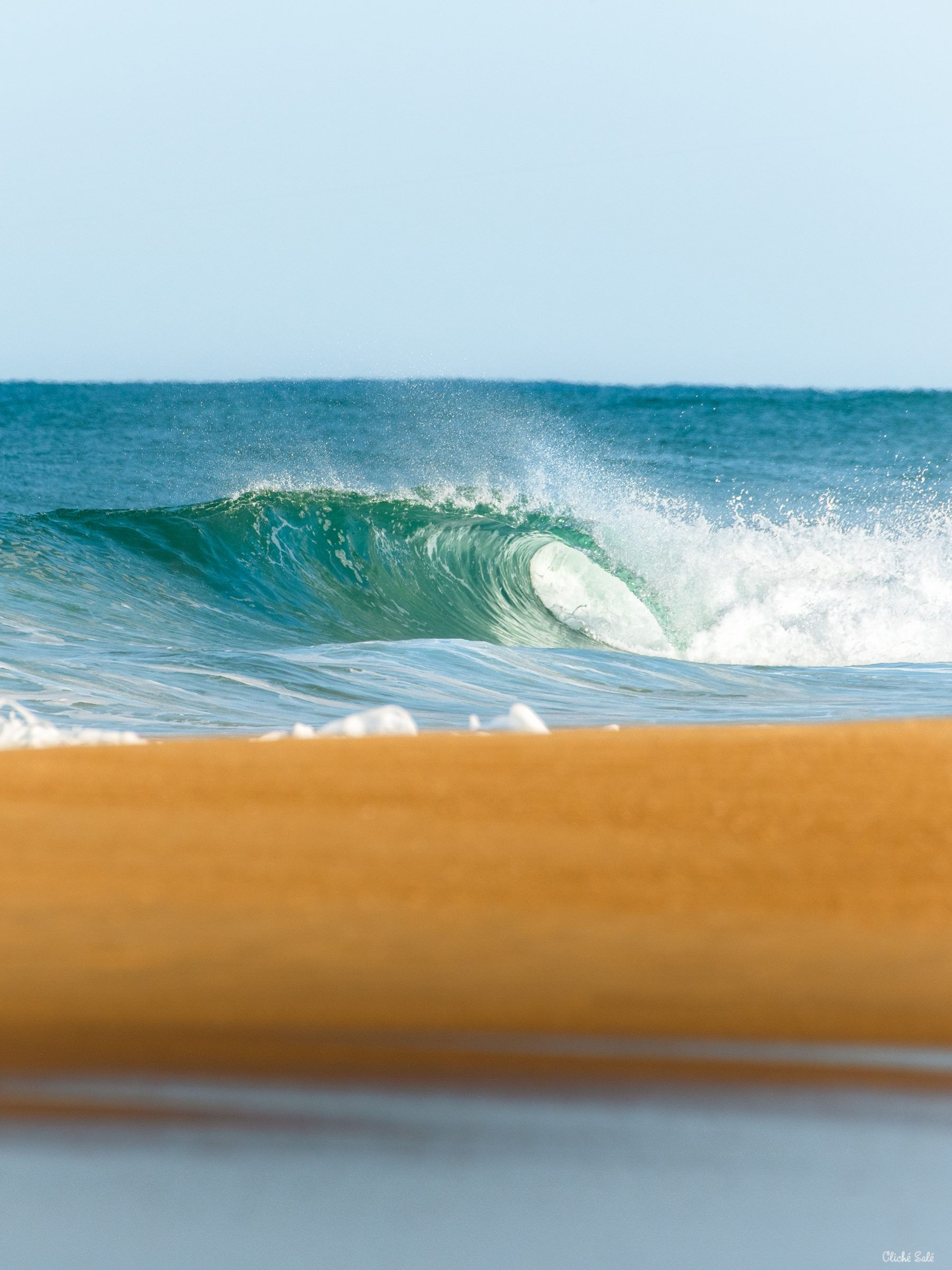 Attraction – Vague – Vieux-Boucau – Portrait